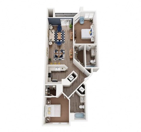The Serena Floor Plan at Legends at Rancho Belago, Moreno Valley, CA